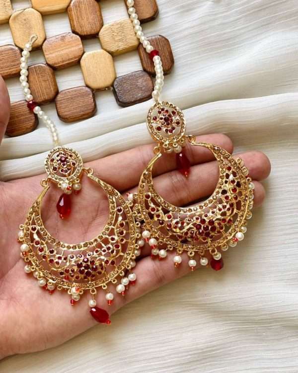Beautiful Stone Studded  Earrings