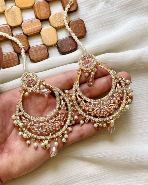 Beautiful Stone Studded  Earrings