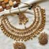 Beautiful Zircon Studded Necklace Set