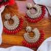 Kundan Earrings & Tika Set