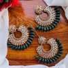 Kundan Earrings & Tika Set