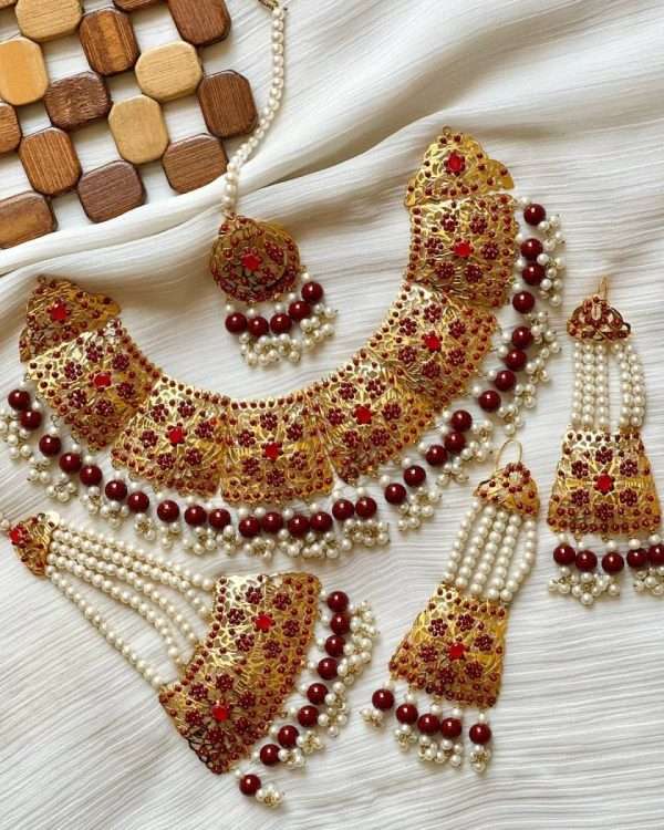 Gold-plated Bridal Set
