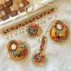 Beautiful Meena Kundan Set