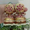 Hyderabadi Big Size Nauratan Jhumkas
